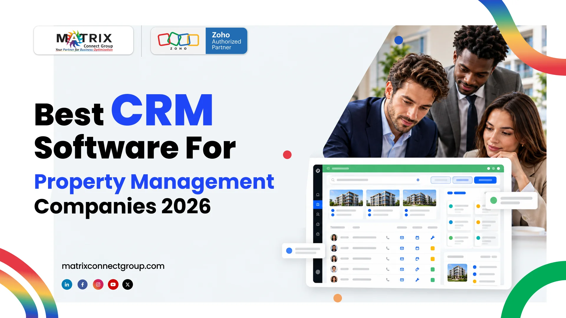 Best CRM software for property management companies 2026