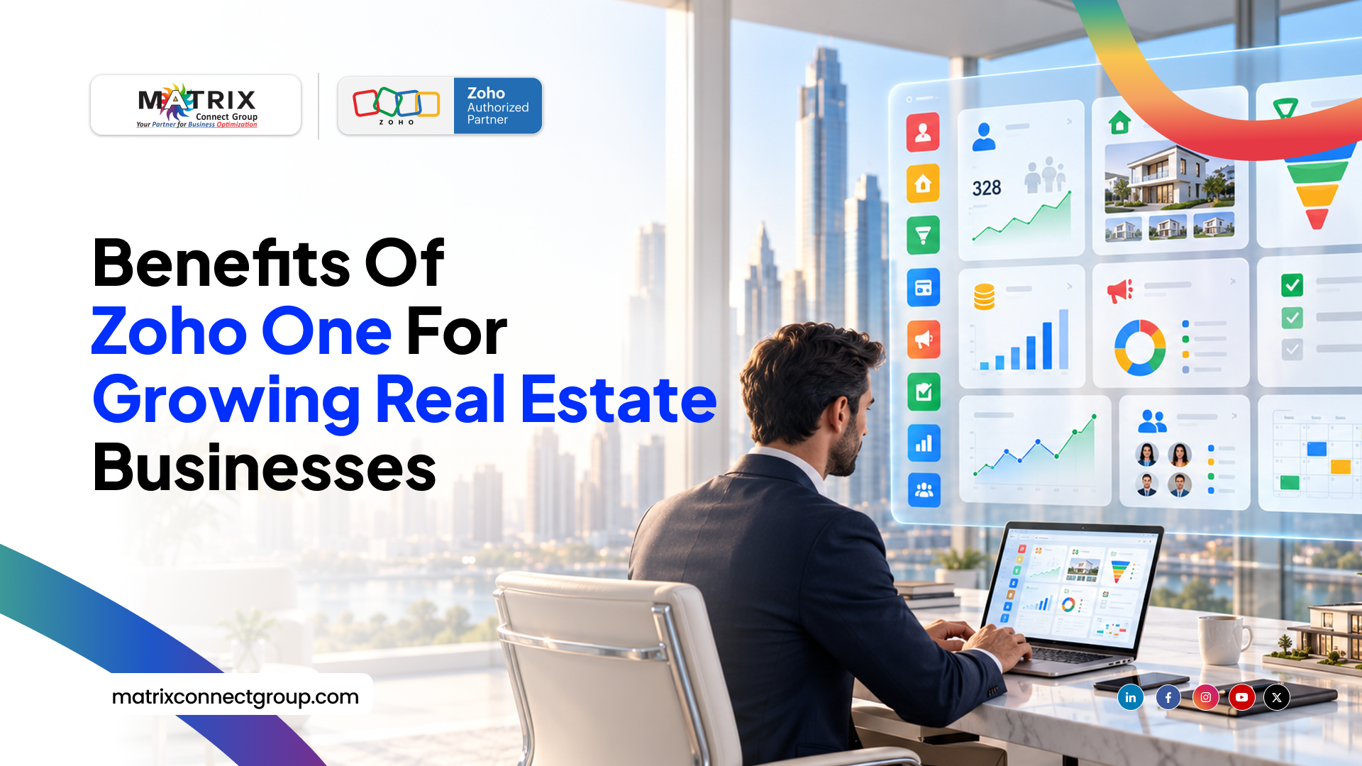 Benefits of Zoho One for growing real estate businesses